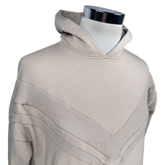 Sweat & Milk Isabella Breastfeeding Hoodie Women’s XS Small Beige Organic Cotton - Picture 2 of 10